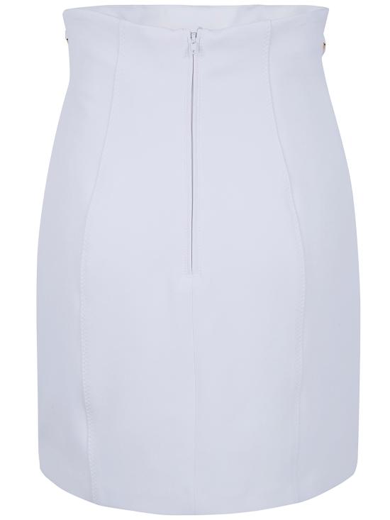 26SS 엘리자베타프랜치 숏 스커트 GO16761E2 360 IVORY - ELISABETTA FRANCHI