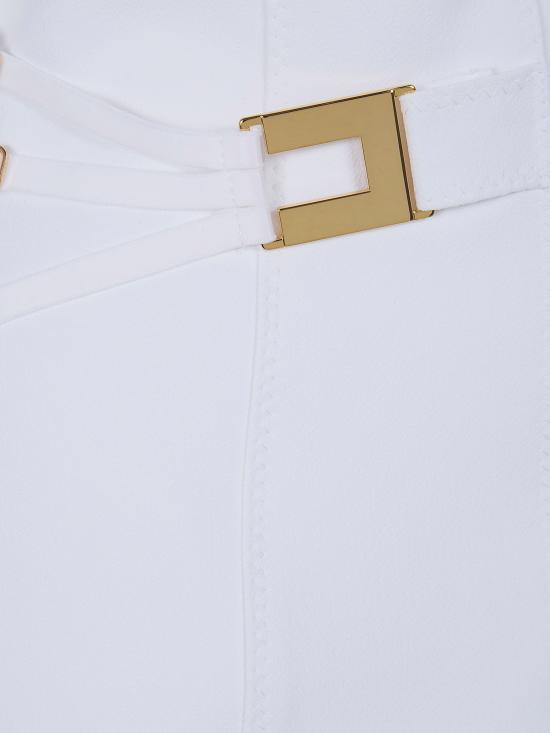 26SS 엘리자베타프랜치 숏 스커트 GO16761E2 360 IVORY - ELISABETTA FRANCHI