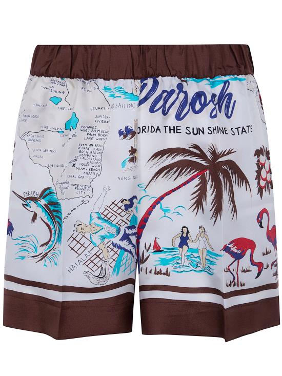 26SS 파로쉬 숏팬츠 D210160 SCARD 808 BROWN MIX