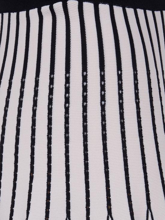 26SS 엘리자베타프랜치 미디 스커트 GK31S62E2 E84 BUTTER BLACK - ELISABETTA FRANCHI