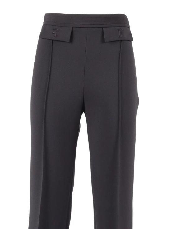 26SS 엘리자베타프랜치 스트레이트 팬츠 PA17161E2 110 BLACK - ELISABETTA FRANCHI