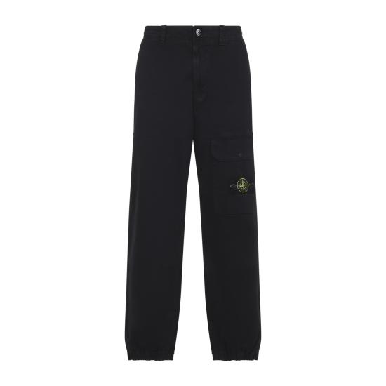 26SS 스톤 아일랜드 스트레이트 팬츠 L1S153100010S0004V0129 BLACK DOM - STONE ISLAND