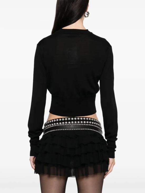 26SS 비비안웨스트우드 베아 크롭드 가디건 1803002UY001A N402 BLACK - VIVIENNE WESTWOOD