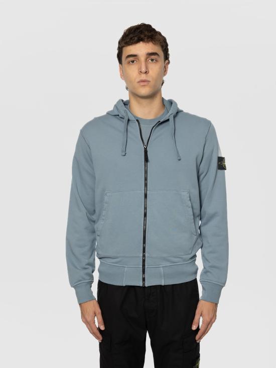 26SS 스톤 아일랜드 후드 티셔츠 L1S156100061S0051V0024 AVIO BLUE DOM