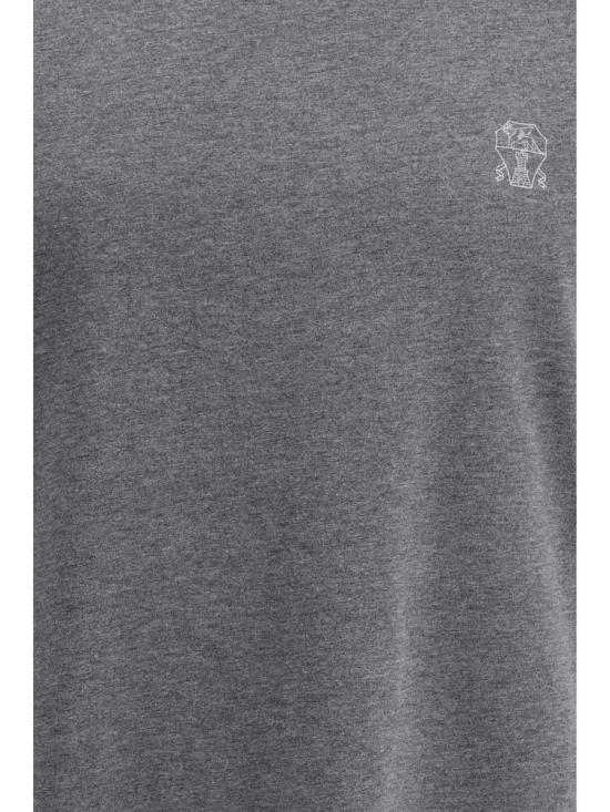 26SS 브루넬로 쿠치넬리 반팔 티셔츠 M0B138440CE610 DOM - BRUNELLO CUCINELLI