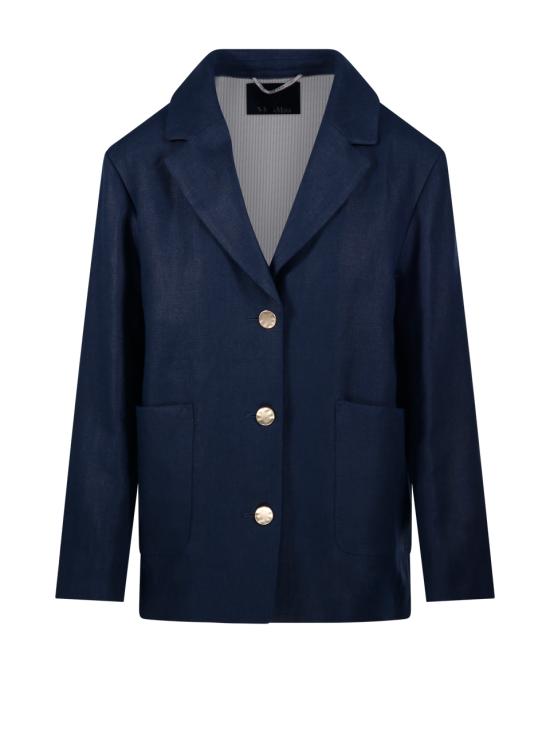 26SS 에스막스마라 수트 자켓 2619041053600 004 BLU NOTTE