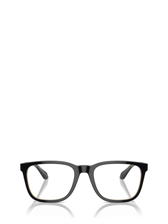 26FW 조르지오 아르마니 안경 AR7255 6084 TOP BLACK TRANSPARENT ORANGE