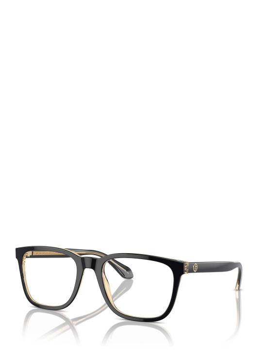 26FW 조르지오 아르마니 안경 AR7255 6084 TOP BLACK TRANSPARENT ORANGE - GIORGIO ARMANI