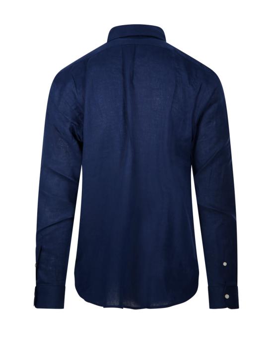 26SS 랄프 로렌 긴팔 셔츠 710966294504 NEWPORT NAVY W WHITE PP - RALPH LAUREN