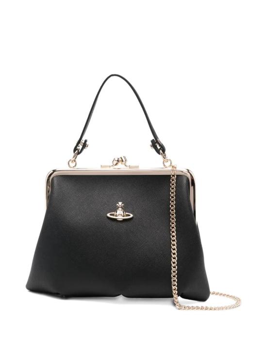 26SS 비비안웨스트우드 그래니 프레임 퍼스 4B010007WL001N N402 BLACK