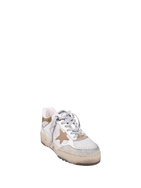 26SS 골든구스 스니커즈 GWF00630 F007957 11981 WHITE BEIGE TABACCO - GOLDEN GOOSE