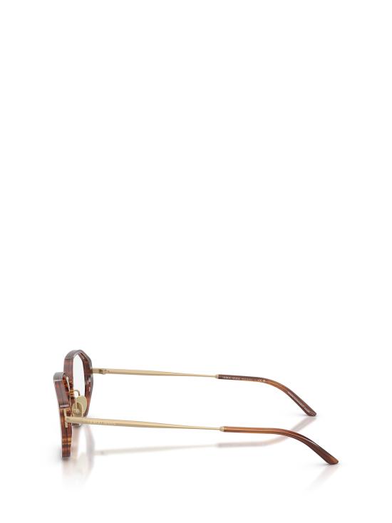 26FW 조르지오 아르마니 안경 AR7282 6162 STRIPED BROWN - GIORGIO ARMANI