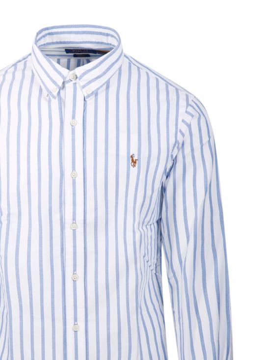 26SS 랄프 로렌 긴팔 셔츠 710938684001 5149A BLUE WHITE - RALPH LAUREN