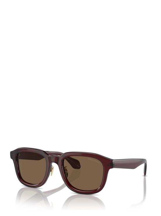 26FW 조르지오 아르마니 선글라스 AR8206 606273 TRANSPARENT BROWN - GIORGIO ARMANI