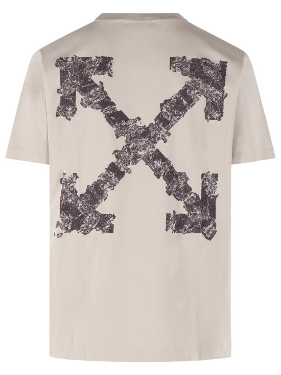 26SS 오프화이트 폴로 티셔츠 44MAA027S26J008250 Grey - OFF WHITE