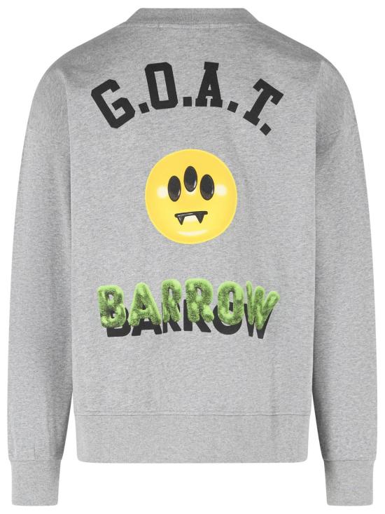 26SS 바로우 긴팔 티셔츠 S6BWUASW088107 Grey - BARROW