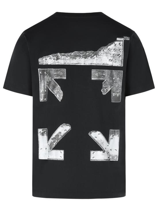 26SS 오프화이트 폴로 티셔츠 44MAA027S26J001001 Black - OFF WHITE