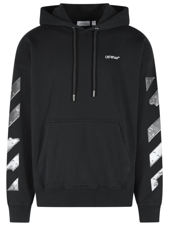 26SS 오프화이트 긴팔 티셔츠 44MBB085S26F001001 Black