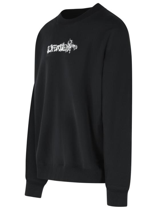 26SS 오프화이트 긴팔 티셔츠 44MBA054S26F002001 Black - OFF WHITE