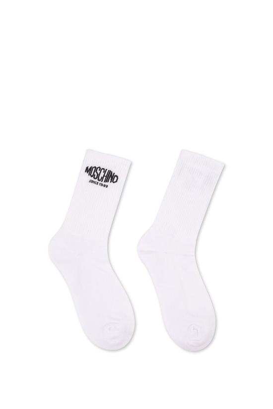26SS 모스키노 양말 3403 0298 3001 BIANCO