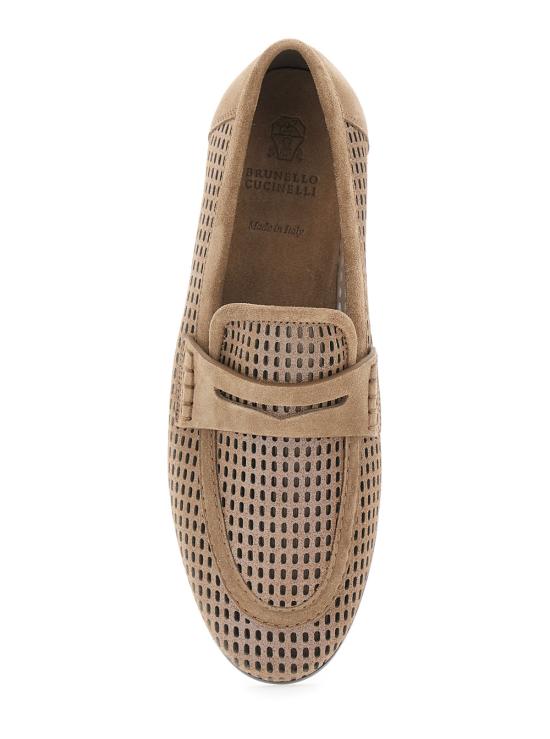 26SS 브루넬로 쿠치넬리 로퍼 MZDVC3182C2767 Beige - BRUNELLO CUCINELLI