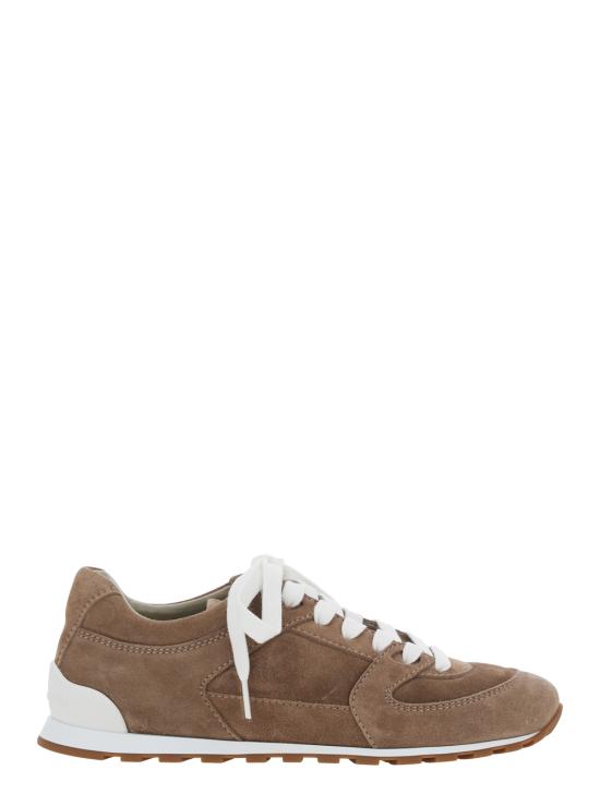 26SS 브루넬로 쿠치넬리 스니커즈 MZSFG3231C8849 Brown