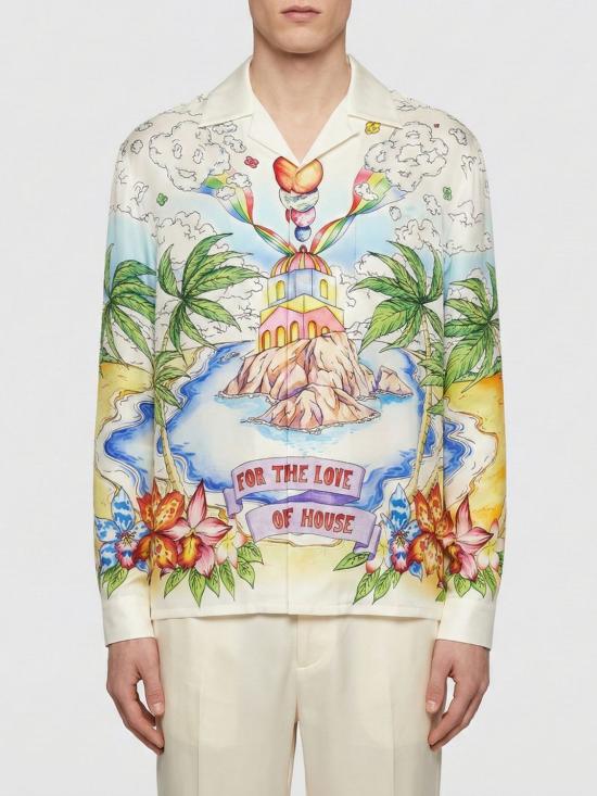 26SS 카사블랑카 긴팔 셔츠 MSS26SH006 02 Fa01