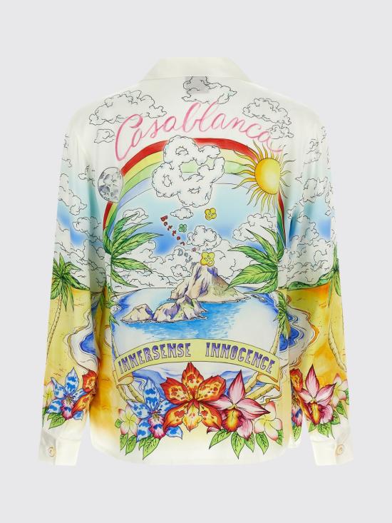 26SS 카사블랑카 긴팔 셔츠 MSS26SH006 02 Fa01 - CASABLANCA