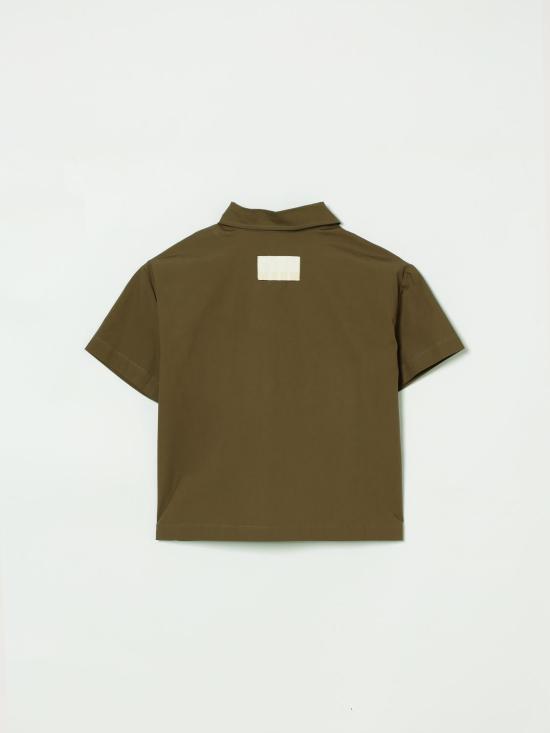 26SS [키즈] 엠에스지엠 셔츠 S6MSJGSI163 094 Beige - MSGM