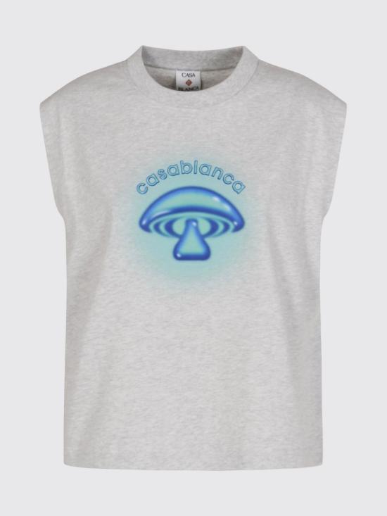 26SS 카사블랑카 반팔 티셔츠 WSP26JTS058 01 Multicolor - CASABLANCA