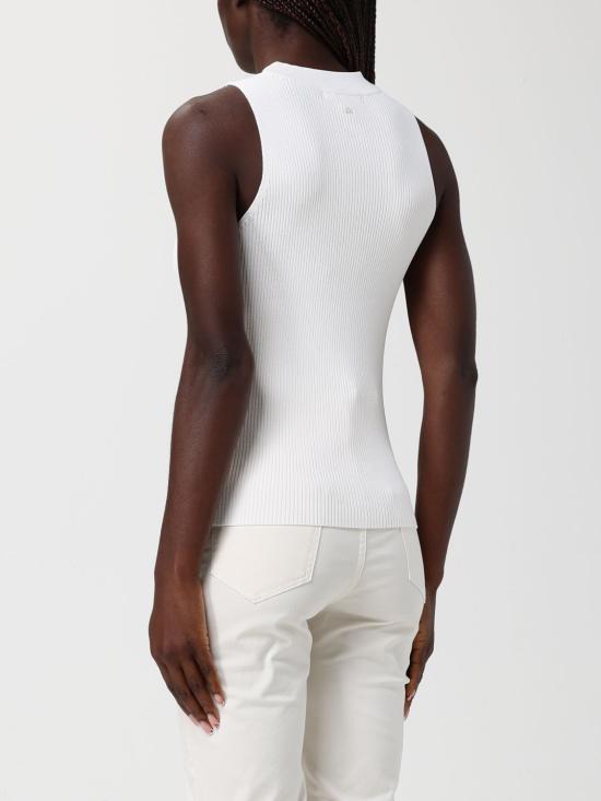 26SS 알마니 민소매 티셔츠 XW001884AF10352 U1003 Yellow Cream - ARMANI