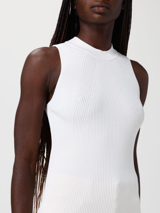 26SS 알마니 민소매 티셔츠 XW001884AF10352 U1003 Yellow Cream - ARMANI