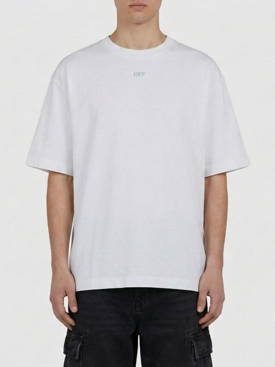 26SS 오프화이트 반팔 티셔츠 44MAA120S26J00Y 1000 Grey