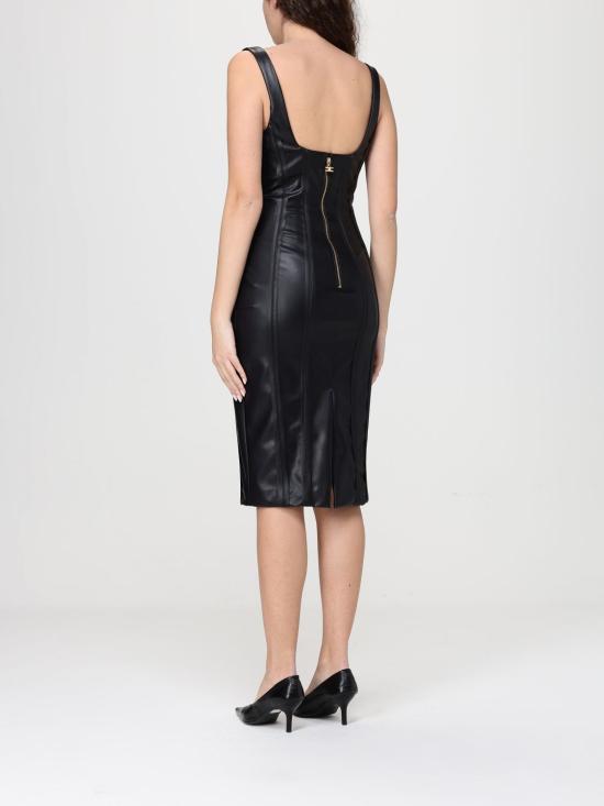 26SS 엘리자베타프랜치 롱 원피스 AB88961E2 110 Black - ELISABETTA FRANCHI