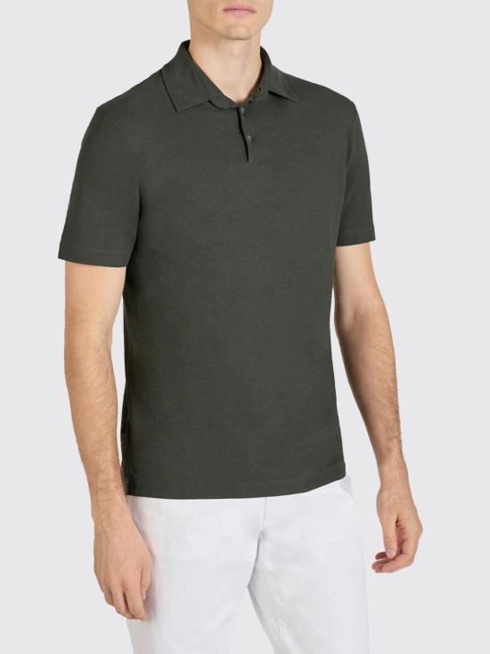 26SS 자노네 폴로 티셔츠 815159ZG380 Z0049 Green - ZANONE