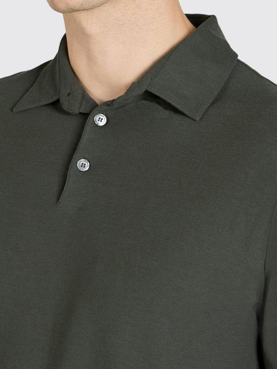 26SS 자노네 폴로 티셔츠 815159ZG380 Z0049 Green - ZANONE