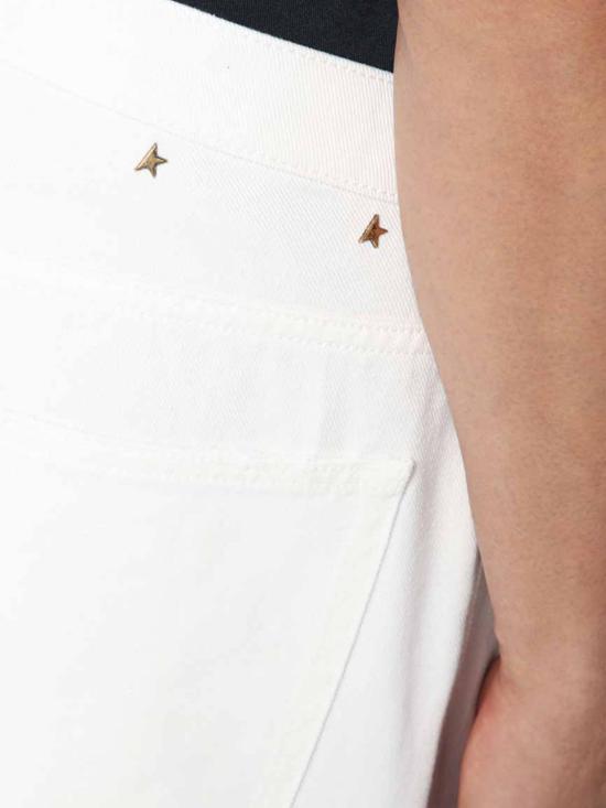 26SS 골든구스 데님 팬츠 GMP01186P000980 10190 White - GOLDEN GOOSE