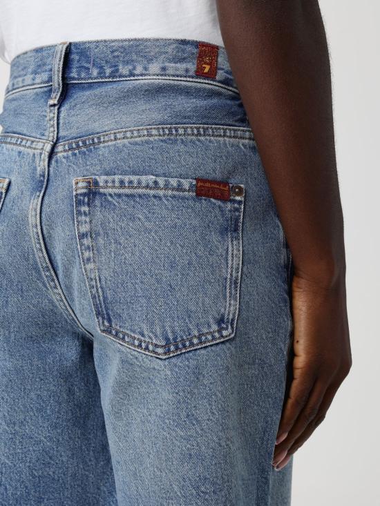 26SS 세븐포올맨카인드 숏팬츠 7U87CE35 U7STW Blue - 7 FOR ALL MANKIND