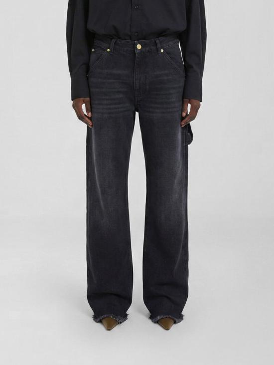 26SS 다크파크 데님 팬츠 WTR83DBK02 W102 Black