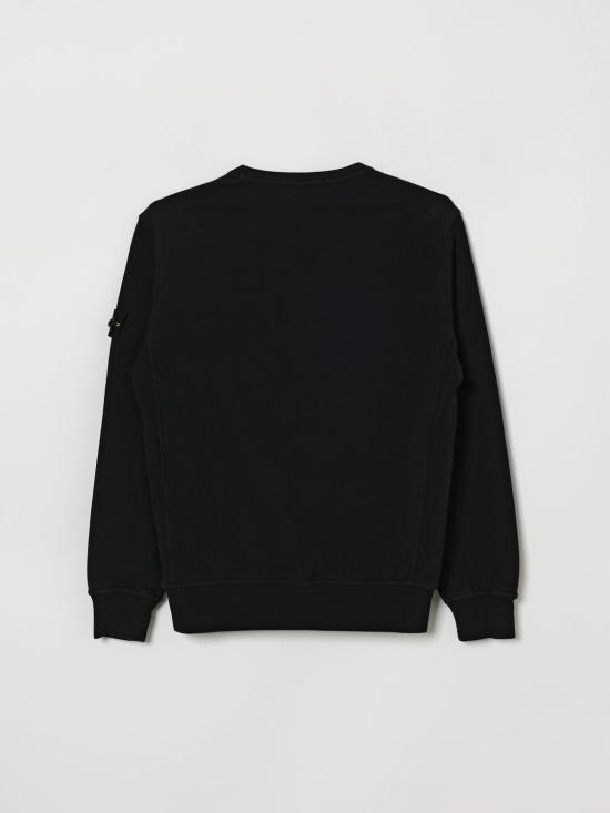 26SS [키즈] 스톤 아일랜드 풀오버 6100005S0040 V0029 Black - STONE ISLAND