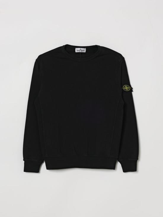 26SS [키즈] 스톤 아일랜드 풀오버 6100005S0040 V0029 Black