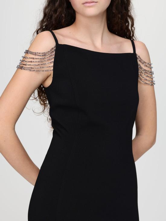 26SS 핑코 롱 원피스 106627A34P Z99 Black - PINKO