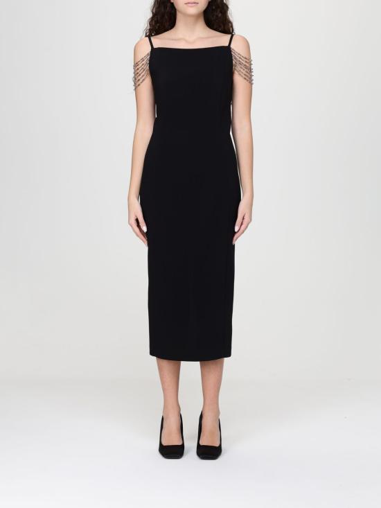 26SS 핑코 롱 원피스 106627A34P Z99 Black