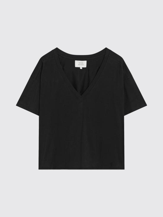 26SS 루루 드 세종 반팔 티셔츠 FAAALDS Black - LOULOU DE SAISON