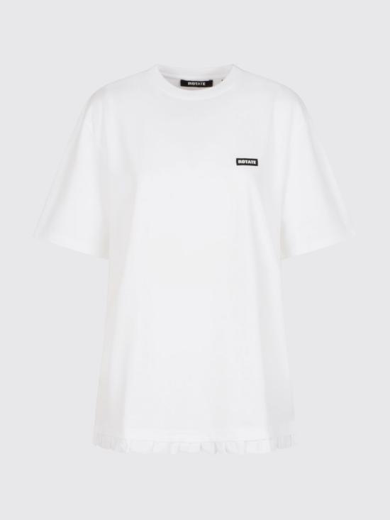 26SS 로테이트 반팔 티셔츠 115282 400 White - ROTATE