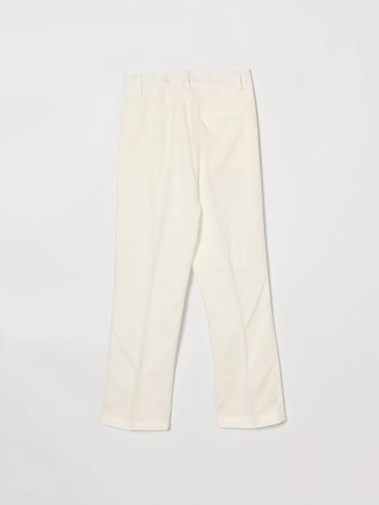 26SS [키즈] 파올로페코라 스트레이트 팬츠 PP4215 GESSO White - PAOLO PECORA