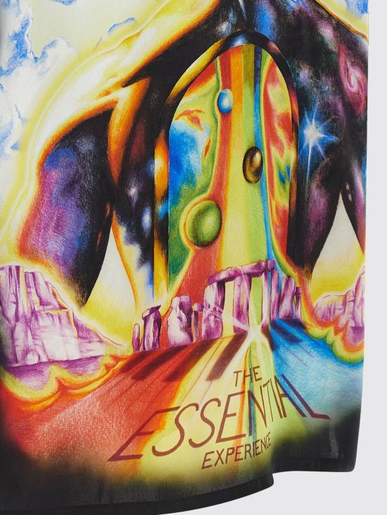 26SS 카사블랑카 반팔 셔츠 MSP26SH003 07 Red - CASABLANCA