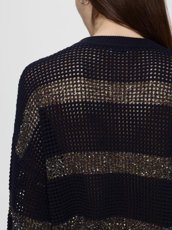 26SS 브루넬로 쿠치넬리 스웨터 M58772810 CLL19 Ocean - BRUNELLO CUCINELLI