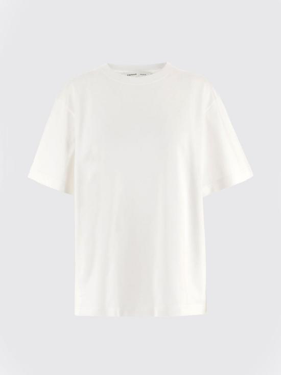 26SS 까르벵 반팔 티셔츠 6261K21196 Ecru White - CARVEN