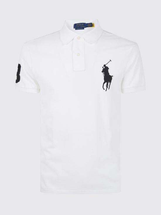 26SS 폴로 랄프로렌 폴로 티셔츠 710688969 003 White - POLO RALPH LAUREN